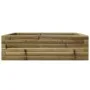 Jardinera de madera de pino impregnada 80x80x23 cm de , Maceteros y jardineras - Ref: Foro24-847202, Precio: 69,67 €, Descuen...