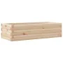 Jardinera de madera maciza de pino 90x40x23 cm de , Maceteros y jardineras - Ref: Foro24-847223, Precio: 66,86 €, Descuento: %