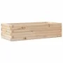 Jardinera de madera maciza de pino 90x40x23 cm de , Maceteros y jardineras - Ref: Foro24-847223, Precio: 66,86 €, Descuento: %
