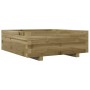 Jardinera de madera de pino impregnada 70x70x26,5 cm de , Maceteros y jardineras - Ref: Foro24-847307, Precio: 80,30 €, Descu...