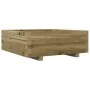 Jardinera de madera de pino impregnada 70x70x26,5 cm de , Maceteros y jardineras - Ref: Foro24-847307, Precio: 79,47 €, Descu...