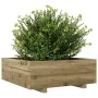 Jardinera de madera de pino impregnada 70x70x26,5 cm de , Maceteros y jardineras - Ref: Foro24-847307, Precio: 79,47 €, Descu...
