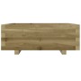 Jardinera de madera de pino impregnada 70x70x26,5 cm de , Maceteros y jardineras - Ref: Foro24-847307, Precio: 80,30 €, Descu...