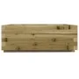 Jardinera de madera de pino impregnada 70x70x26,5 cm de , Maceteros y jardineras - Ref: Foro24-847307, Precio: 79,47 €, Descu...