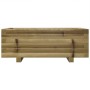 Jardinera de madera de pino impregnada 70x40x26,5 cm de , Maceteros y jardineras - Ref: Foro24-847332, Precio: 63,13 €, Descu...