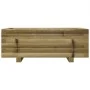 Jardinera de madera de pino impregnada 70x40x26,5 cm de , Maceteros y jardineras - Ref: Foro24-847332, Precio: 62,33 €, Descu...