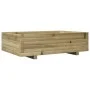 Jardinera de madera de pino impregnada 90x60x26,5 cm de , Maceteros y jardineras - Ref: Foro24-847347, Precio: 87,28 €, Descu...