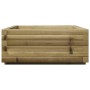 Jardinera de madera de pino impregnada 90x60x26,5 cm de , Maceteros y jardineras - Ref: Foro24-847347, Precio: 88,20 €, Descu...