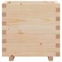 Jardinera madera maciza de pino 50x50x49,5 cm de , Maceteros y jardineras - Ref: Foro24-847353, Precio: 88,64 €, Descuento: %