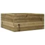 Jardinera de madera de pino impregnada 50x50x23 cm de , Maceteros y jardineras - Ref: Foro24-847187, Precio: 57,44 €, Descuen...