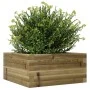 Jardinera de madera de pino impregnada 50x50x23 cm de , Maceteros y jardineras - Ref: Foro24-847187, Precio: 57,44 €, Descuen...
