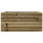 Jardinera de madera de pino impregnada 50x50x23 cm de , Maceteros y jardineras - Ref: Foro24-847187, Precio: 59,81 €, Descuen...