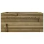 Jardinera de madera de pino impregnada 50x50x23 cm de , Maceteros y jardineras - Ref: Foro24-847187, Precio: 57,44 €, Descuen...