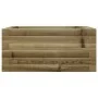 Jardinera de madera de pino impregnada 50x50x23 cm de , Maceteros y jardineras - Ref: Foro24-847187, Precio: 57,44 €, Descuen...