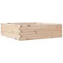 Jardinera de madera maciza de pino 80x80x23 cm de , Maceteros y jardineras - Ref: Foro24-847198, Precio: 64,54 €, Descuento: %