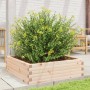 Jardinera de madera maciza de pino 80x80x23 cm de , Maceteros y jardineras - Ref: Foro24-847198, Precio: 65,22 €, Descuento: %