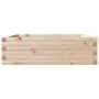 Jardinera de madera maciza de pino 80x80x23 cm de , Maceteros y jardineras - Ref: Foro24-847198, Precio: 64,54 €, Descuento: %