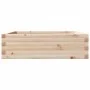 Jardinera de madera maciza de pino 80x80x23 cm de , Maceteros y jardineras - Ref: Foro24-847198, Precio: 64,54 €, Descuento: %