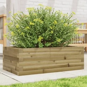 Impregnated pine wood planter 70x40x23 cm by , Pots and planters - Ref: Foro24-847222, Price: 50,90 €, Discount: %