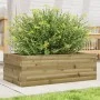 Jardinera de madera de pino impregnada 70x40x23 cm de , Maceteros y jardineras - Ref: Foro24-847222, Precio: 50,90 €, Descuen...