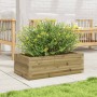 Jardinera de madera de pino impregnada 70x40x23 cm de , Maceteros y jardineras - Ref: Foro24-847222, Precio: 51,67 €, Descuen...