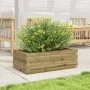 Jardinera de madera de pino impregnada 70x40x23 cm de , Maceteros y jardineras - Ref: Foro24-847222, Precio: 50,90 €, Descuen...