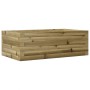 Jardinera de madera de pino impregnada 70x40x23 cm de , Maceteros y jardineras - Ref: Foro24-847222, Precio: 51,67 €, Descuen...