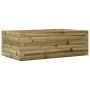 Jardinera de madera de pino impregnada 70x40x23 cm de , Maceteros y jardineras - Ref: Foro24-847222, Precio: 50,90 €, Descuen...