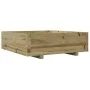 Jardinera de madera de pino impregnada 80x80x26,5 cm de , Maceteros y jardineras - Ref: Foro24-847312, Precio: 90,42 €, Descu...