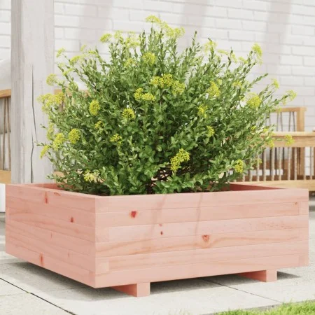 Jardinera de madera maciza Douglas 70x70x26,5 cm de , Maceteros y jardineras - Ref: Foro24-847306, Precio: 94,63 €, Descuento: %