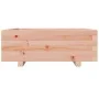 Jardinera de madera maciza Douglas 70x70x26,5 cm de , Maceteros y jardineras - Ref: Foro24-847306, Precio: 94,63 €, Descuento: %