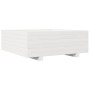 Jardinera de madera maciza de pino blanco 70x70x26,5 cm de , Maceteros y jardineras - Ref: Foro24-847304, Precio: 88,50 €, De...
