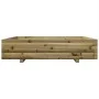 Jardinera madera de pino impregnada 110x110x26,5 cm de , Maceteros y jardineras - Ref: Foro24-847327, Precio: 128,32 €, Descu...