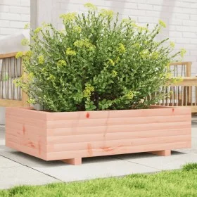 Jardinera de madera maciza Douglas 80x80x26,5 cm de , Maceteros y jardineras - Ref: Foro24-847346, Precio: 85,38 €, Descuento: %