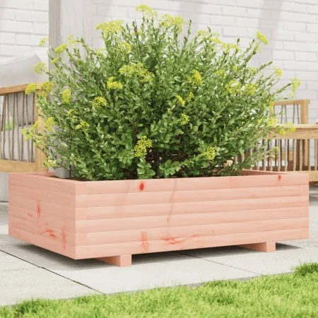 Jardinera de madera maciza Douglas 80x80x26,5 cm de , Maceteros y jardineras - Ref: Foro24-847346, Precio: 85,38 €, Descuento: %