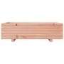 Jardinera de madera maciza Douglas 80x80x26,5 cm de , Maceteros y jardineras - Ref: Foro24-847346, Precio: 85,38 €, Descuento: %