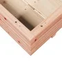 Jardinera de madera maciza Douglas 80x80x26,5 cm de , Maceteros y jardineras - Ref: Foro24-847346, Precio: 85,38 €, Descuento: %