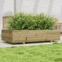 Jardinera de madera de pino impregnada 110x60x26,5 cm de , Maceteros y jardineras - Ref: Foro24-847352, Precio: 96,13 €, Desc...