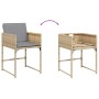 Set comedor de jardín con cojines 15 pzas ratán sintético beige de , Conjuntos de jardín - Ref: Foro24-3278183, Precio: 850,5...