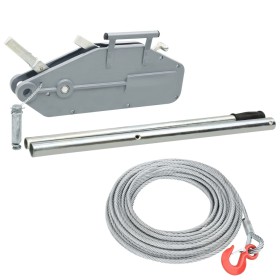 Cabrestante elevador de cable 1600 kg de vidaXL, Cabrestantes - Ref: Foro24-146678, Precio: 267,75 €, Descuento: %
