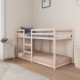 Litera de madera maciza de pino 90x200 cm de , Camas y somieres - Ref: Foro24-3206504, Precio: 161,52 €, Descuento: %