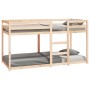Litera de madera maciza de pino 90x200 cm de , Camas y somieres - Ref: Foro24-3206504, Precio: 161,52 €, Descuento: %