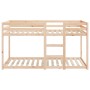 Litera de madera maciza de pino 90x200 cm de , Camas y somieres - Ref: Foro24-3206504, Precio: 161,52 €, Descuento: %