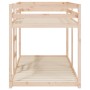 Litera de madera maciza de pino 90x200 cm de , Camas y somieres - Ref: Foro24-3206504, Precio: 161,52 €, Descuento: %