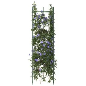 Tutores para tomates 4 unidades acero y PP 116 cm de , Soportes para macetas - Ref: Foro24-3281483, Precio: 46,29 €, Descuent...