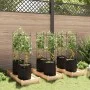 Tutores para tomates con bolsa 6 uds de acero y PP 116 cm de , Soportes para macetas - Ref: Foro24-3281488, Precio: 131,43 €,...