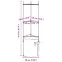 Tutores para tomates con bolsa 6 uds de acero y PP 116 cm de , Soportes para macetas - Ref: Foro24-3281488, Precio: 131,43 €,...