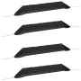 Túneles de malla 4 uds de acero y polietileno negro by , Mulch - Ref: Foro24-3281504, Price: 72,29 €, Discount: %