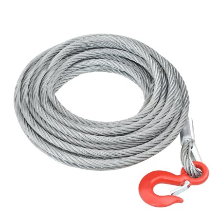 Cuerda de cable 3200 kg 20 m de vidaXL, Cabrestantes - Ref: Foro24-146676, Precio: 173,33 €, Descuento: %