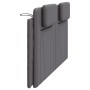 Cabecero de cama acolchado cuero sintético gris 180 cm de , Cabeceros y pies de cama - Ref: Foro24-374807, Precio: 65,53 €, D...
